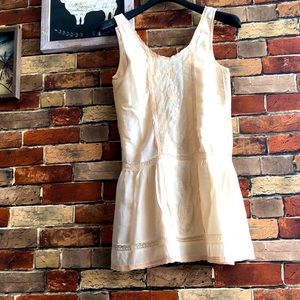 Zara rustic dress with lace